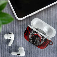 Aotearoa Bulldog Personalised AirPods Case Maori Kowhaiwhai Motif - Polynesian Pride