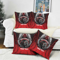 Aotearoa Bulldog Personalised Pillow Cover Maori Kowhaiwhai Motif - Polynesian Pride