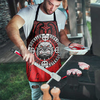Aotearoa Bulldog Apron New Zealand Kowhaiwhai Tribal - Polynesian Pride