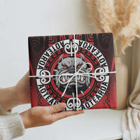 Aotearoa Bulldog Wrapping Paper New Zealand Kowhaiwhai Tribal - Polynesian Pride