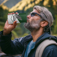 Custom New Zealand Maori Niho Taniwha 4 in 1 Can Cooler Tumbler