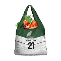Custom New Zealand Maori Niho Taniwha Grocery Bag