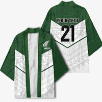 Custom New Zealand Maori Niho Taniwha Kimono - Polynesian Pride