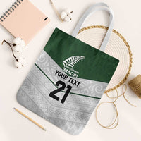 Custom New Zealand Maori Niho Taniwha Tote Bag - Polynesian Pride