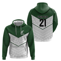 Custom New Zealand Maori Niho Taniwha Zip Hoodie