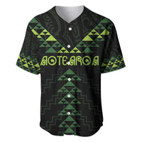 Custom New Zealand Maori Koru Koiri Motif Baseball Jersey