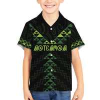 Custom New Zealand Maori Koru Koiri Motif Family Matching Tank Maxi Dress and Hawaiian Shirt