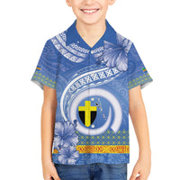 Tafea Vanuatu Hawaiian Shirt Hibiscus Sand Drawing with Pacific Pattern