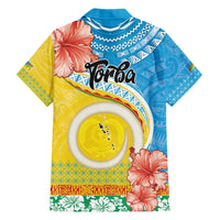 Torba Vanuatu Hawaiian Shirt Hibiscus Sand Drawing with Pacific Pattern LT9 - Polynesian Pride