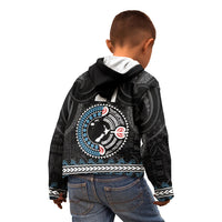 Custom Fiji and New Zealand Kid Hoodie Maori Fern Mix Tapa Tribal Unique LT9 - Polynesian Pride