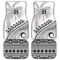 Custom Fiji Rugby Cibi Dance Car Mats Create History World Cup Sevens