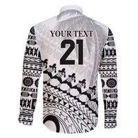 Custom Fiji Rugby Cibi Dance Family Matching Mermaid Dress and Hawaiian Shirt Create History World Cup Sevens LT9 - Polynesian Pride