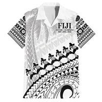 Custom Fiji Rugby Cibi Dance Family Matching Tank Maxi Dress and Hawaiian Shirt Create History World Cup Sevens