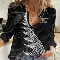 New Zealand Black Fern 7s Women Casual Shirt History World Cup Sevens