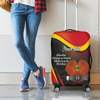 Personalised Papua Niugini Tok Pisin Wik Luggage Cover LT9 - Polynesian Pride
