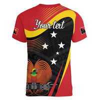 Personalised Papua Niugini Tok Pisin Wik Women V-Neck T-Shirt