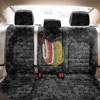 Hawaii Lei Kamehameha Back Car Seat Cover Ele'ele Seamless Pattern Hibiscus Flower