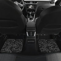 Hawaii Lei Kamehameha Car Mats Ele'ele Seamless Pattern Hibiscus Flower