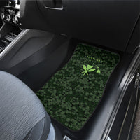 Hawaii Lei Kamehameha Car Mats Oma'oma'o Seamless Pattern Hibiscus Flower LT9 - Polynesian Pride