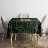 Hawaii Lei Kamehameha Tablecloth Oma'oma'o Seamless Pattern Hibiscus Flower