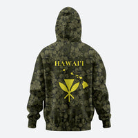 Hawaii Lei Kamehameha Hoodie Melemele Seamless Pattern Hibiscus Flower