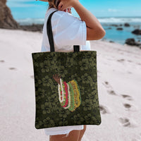 Hawaii Lei Kamehameha Tote Bag Melemele Seamless Pattern Hibiscus Flower