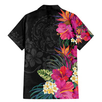 Hafa Adai Guam Family Matching Mermaid Dress and Hawaiian Shirt Tropical Flowers Colorful Vibes