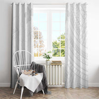 Samoa Lotu Tamaiti Window Curtain White Sun Day Beauty Hibiscus Ver02