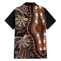 Polynesia Dashiki Family Matching Tank Maxi Dress and Hawaiian Shirt Polynesia and Africa Traditional Special Together Gold LT9 - Polynesian Pride