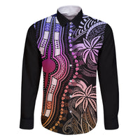 polynesia-dashiki-family-matching-summer-maxi-dress-and-hawaiian-shirt-polynesia-and-africa-traditional-special-together-pastel