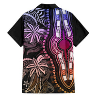Polynesia Dashiki Hawaiian Shirt Polynesia and Africa Traditional Special Together Pastel LT9 - Polynesian Pride