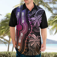 Polynesia Dashiki Hawaiian Shirt Polynesia and Africa Traditional Special Together Pastel LT9 - Polynesian Pride