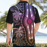 Polynesia Dashiki Hawaiian Shirt Polynesia and Africa Traditional Special Together Pastel LT9 - Polynesian Pride