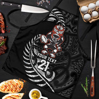 New Zealand Indigenous-Maori Rugby Custom Apron - Polynesian Pride