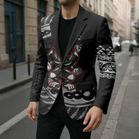 New Zealand Indigenous-Maori Rugby Custom Blazer - Polynesian Pride