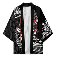 New Zealand Indigenous-Maori Rugby Custom Kimono - Polynesian Pride