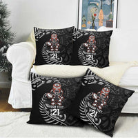 New Zealand Indigenous-Maori Rugby Custom Pillow Cover - Polynesian Pride
