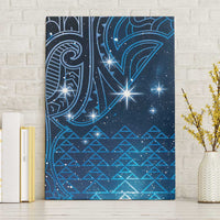 New Zealand Matariki Canvas Wall Art Taniko Aramoana With Maori Galaxy Sky Night