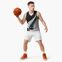 New Zealand Silver Fern Niho Taniwha Basketball Jersey - Polynesian Pride