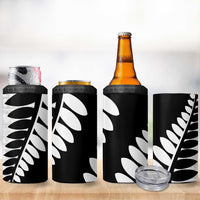 New Zealand Silver Fern Niho Taniwha 4 in 1 Can Cooler Tumbler