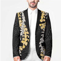 Puakenikeni and Maile Lei Blazer Black Double Strand Lei - Polynesian Pride