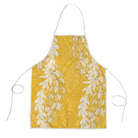 Puakenikeni and Maile Lei Apron Gold Double Strand Lei - Polynesian Pride