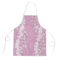 Puakenikeni and Maile Lei Apron Pink Double Strand Lei - Polynesian Pride