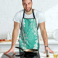 Puakenikeni and Maile Lei Apron Sage Green Double Strand Lei - Polynesian Pride