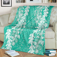 Puakenikeni and Maile Lei Blanket Sage Green Double Strand Lei