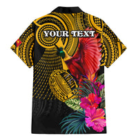 Personalised Papua New Guinea Rugby Family Matching Mermaid Dress and Hawaiian Shirt PNG Kumuls Champions Pacific Bowl LT9 - Polynesian Pride