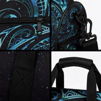 New Zealand Tribal Tattoo Duffle Bag With Matariki Art
