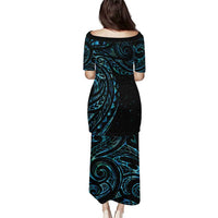 New Zealand Tribal Tattoo Puletasi With Matariki Art