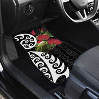 New Zealand Kakapo Christmas Car Mats Meri Kirihimete Pohutukawa Flowers