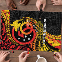 Papua New Guinea Tribal Tattoo Puzzle 50th Independence Anniversary - Polynesian Pride